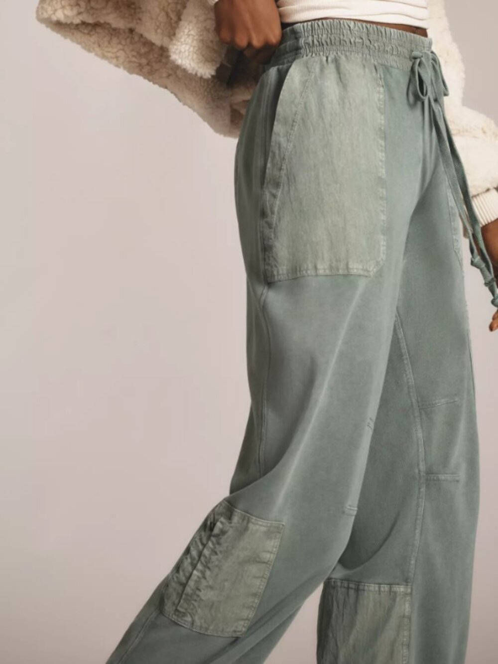 Anthropologie Daily Practice Killington Drawstring Trousers Pants - Picture 2 of 13
